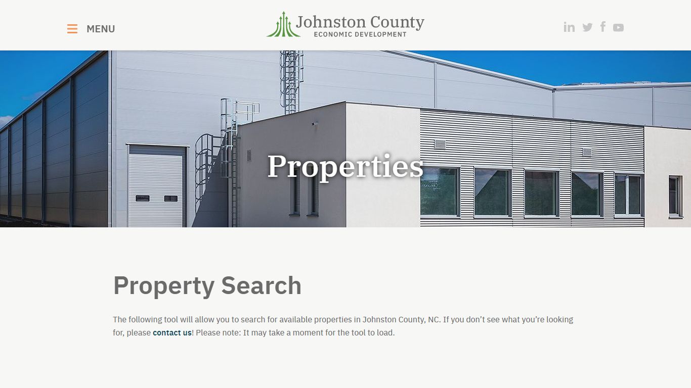 Property Search | Johnston County Economic Development